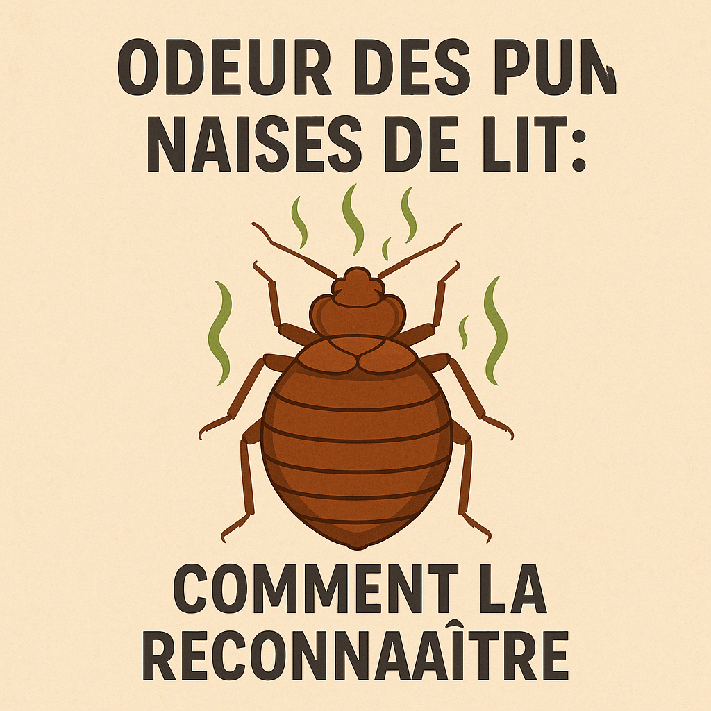 Odeur des punaises de lit : comment la reconnaître
